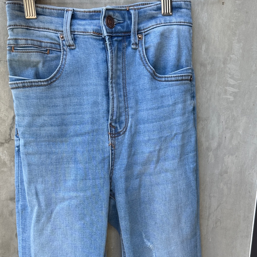 Stradivarius Light Blue Women Boot Cut  Jeans